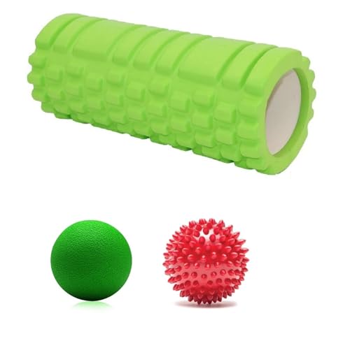 Image of Bodylastics 33cms Foam Roller for Deep Tissue Massage, Relief from Sore Muscles Pain, Pre & Post Exercise Fitness Workout Sessions