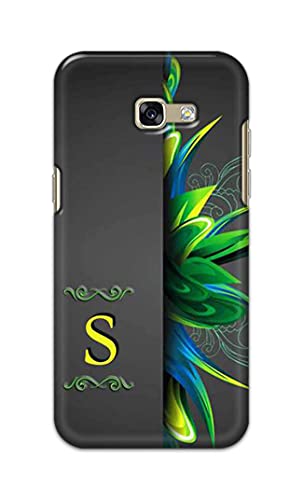 Image of Name II Initial II Letter Alphabet S Hard Back Case Cover for Samsung Galaxy A5 (2017), A520F, A520F / DS, A520K / L /S Back Cover -(J5) VNS2222