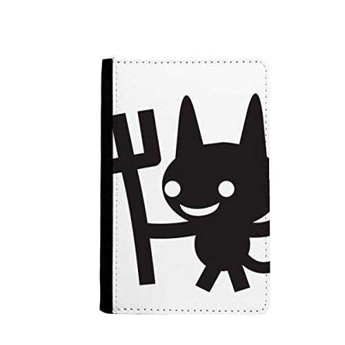 Étui passeport Halloween Devil Happy protège-document voyage