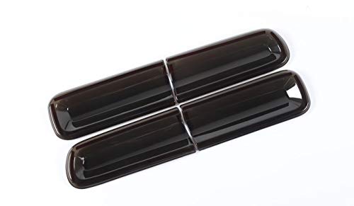 FMtoppeak Exterior Accessories Car Tail Light Trim Cover Compatible with Dodge Challenger 2015 Up