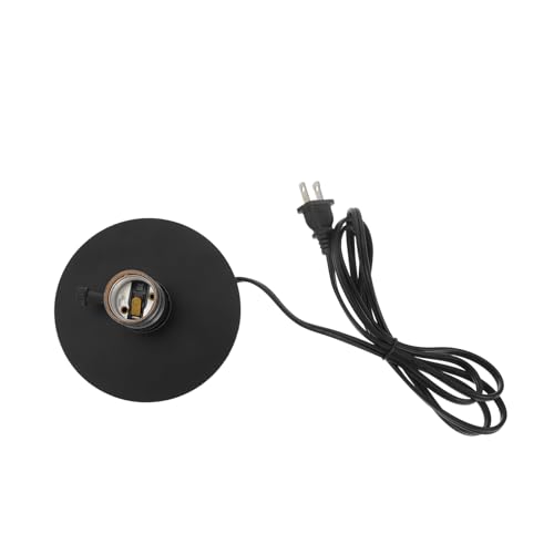 SOLUSTRE 1pc Old Fashioned Table Lamp Holder with US Plug Light Socket for Bedside Dining and Vintage Decor Easy to Install Create Warm Atmosphere