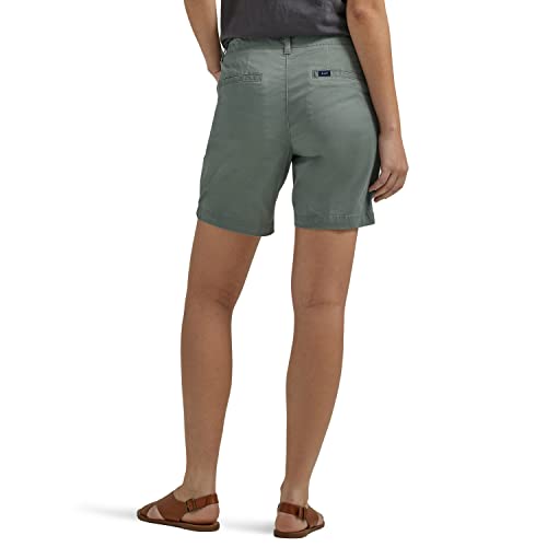 Lee Women's Legendary 7" Chino Walkshort Fort Green 4 — view 3