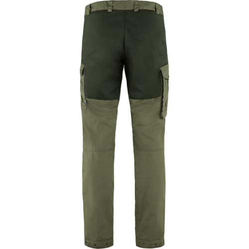 Image of Fjallraven Vidda Pro Men's Hiking Trousers (US, Wasit Inseam, 30, 32, Regular, Regular, Laurel Green-Deep Forest)