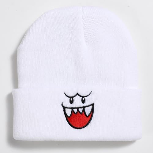 Anime Beanie Knit Hats, Winter Soft Headwear Funny Hat for Men Women Unisex image 5