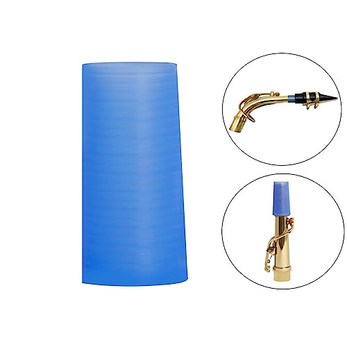 „MuzcYM“ 4 Stück/Lot Silikonmaterial, gut abdichtender Saxophon-Halskorken für Alt-/Sopran-/Tenorsaxophon, Langzeitgebrauch, Saxophon-Halsgelenkkork