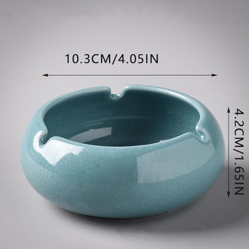 Winddichter Aschenbecher, moderner Zigarrenhalter für Zuhause und Büro, einzigartiges Schreibtischzubehör für Raucher, tolle Geschenkidee