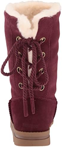 MUK LUKS Women's Ziggy Rodeo Boots Fashion, Bordeaux, 9.5 | Image 2