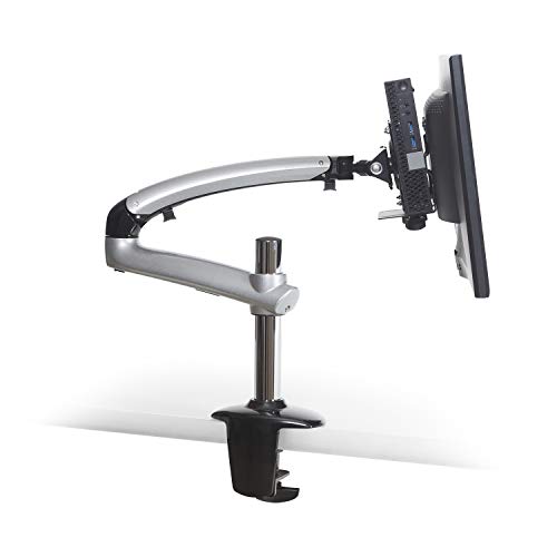 Ergotech Freedom Thin Client Mount Vesa Plate, Perfect To Mount A Mini Pc Or Computer, Supports Cpu's 0.6" - 2.7" Wide, 11 Lbs. Weight Capacity, Black #TOP3