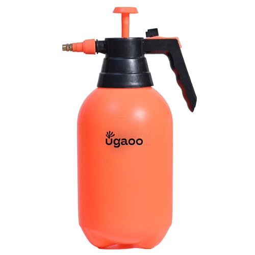 Ugaoo Pressure Spray Pump Bottle Sprayer for Home Garden Plants - 2 Ltr. (Orange)