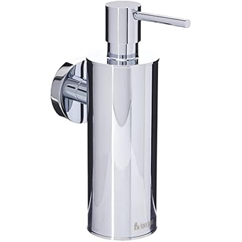 Smedbo "Home" Chromed Soap And Lotion Dispenser, Polished Chrome, Silver, 16 x 10.5 x 5 cm Cover
