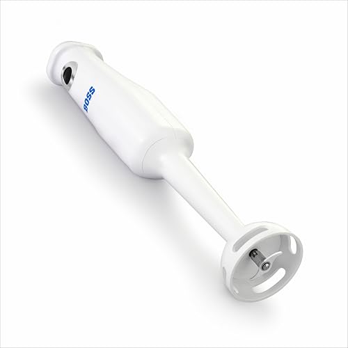 Image of BOSS Classic+ Hand Blender 175W with 3 Stainless Steel Blades & 2 Year Warranty | White