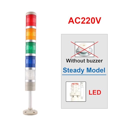 Tour de signalisation industrielle LGP-505 LED 220V fixe - 2