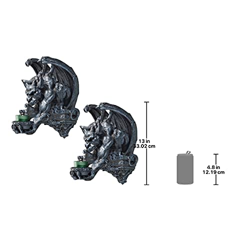 Design Toscano Cl92958 Whitechapel Manor Gargoyle Wall Sconce (Set Of 2) #TOP3