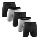 WAEKQIANG MäNner Weich Und Atmungsaktiv UnterwäSche Der MäNner Boxershorts MäNner Boxershorts öFfnen Sportnormallack Boxershorts