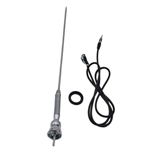 Antena extendida para vehículo silver auto para solucionar fallos de señal AM