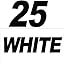 25Pcs-White
