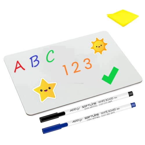 Graymark Acrylic Double Sided Dry Erase Lap Board Small White Board