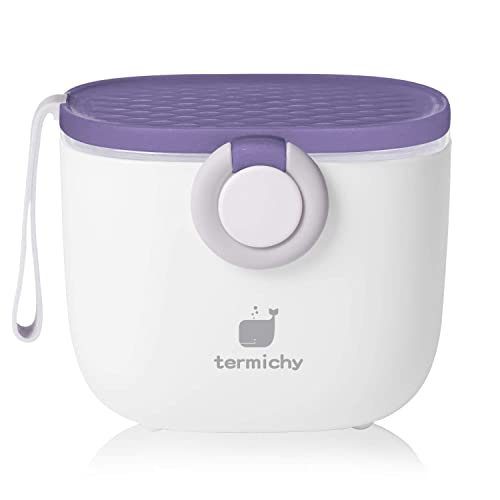 Image of Termichy Baby Formula Dispenser, Portable Formula Dispenser Container with Scoop and Carry Handle for Travel Outdoor Activities for Baby Infant, 500ml