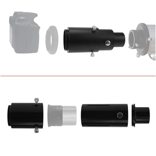 Adaptador de cámara telescopio de 1,25 pulgadas con extensión SLR rosca M42x0.75 para fotografía 6