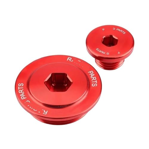 Tapa de depósito de aceite de aluminio para motor de moto y ATV CRF450R resistente a fugas