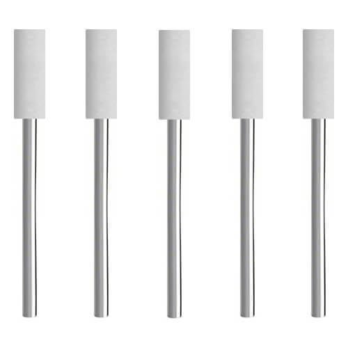 5x Filz-Polierstift "Zylinder" [Ø 6 x 17 mm] - geeignet für Dremel®, Proxxon® …