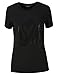 Produktbild Apart Damen Schwan T-Shirt, schwarz, 38