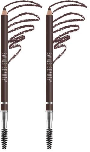 Image of Swiss Beauty Eyebrow Definer Pencil (Black) (Pack of 2)