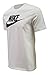 Nike Sportswear Mens Graphic T Shirt (Large, White/Black)