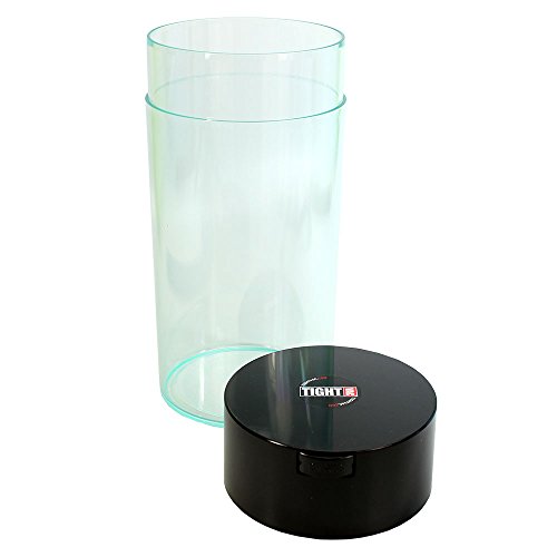 Tightvac - 5Oz To 24 Ounce Vacuum Sealed Container - Clear Body/Black Cap #TOP1