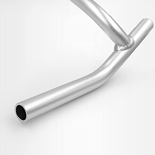 Weeras Touring Bike Handlebar Aluminium Alloy Pro External Swing Angle Handlebars, Suitable For Touring Bike, Long Time Riding. Φ25.4Mm, Silver #TOP5