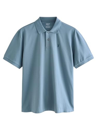Polo standard NEXT Homme en piqué de coton robuste aux finitions soignées