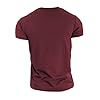 GYMTIER Spartan Forged - Spartan Helmet Hex Camo - Men's Gym T-Shirt Bodybuilding Training Workout Lifting Top Clothing, Maroon, 4XL #3