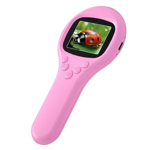 100-MP Kamera für Kinder, wissenschaftliches Erkundungsspielzeug, tragbares digitales Handmikroskop mit hoher Vergrößerung für Lernende