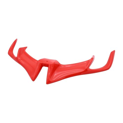 Aileron aérodynamique Bajaj Pulsar RS 200 rouge à appui frontal renforcé