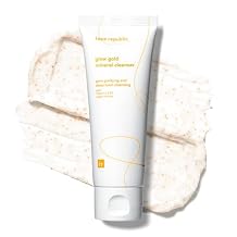 Face Republic Glow Gold Mineral Cleanser 100ml 3.38 fl oz | Deep Pore Purifying Foam | Vitalizing for Dull Skin | Gold, Rice Bran, Ginseng, Vitamins, Niacinamide | Vegan Korean Skincare