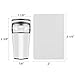 Nail Art Stamper, Clear Silicone Stamping Jelly with Scraper, Transparent Visible Body, No Misplacement for DIY Nail Decor, Home Manicure Starter Tool Salon, French Tip Stamp, 200-Time Using (Clear)