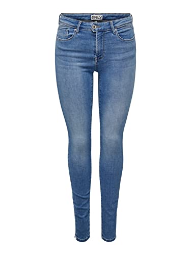 ONLY Damen Onlcarmen Rg Sk Detail La DNM Bj964noos, Light Medium Blue...