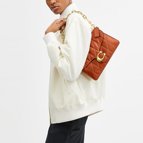 Image of Coach Women's Quilted Chain Tabby Shoulder Bag