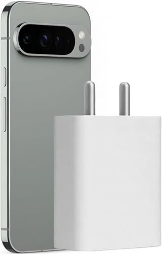 Image of 30W Type-C Fast Charger for Google Pixel | Adapter for Pixel 9A /9 Pro /8 /8a / Pixel Tablet /Chromebook & Other USB-C Devices |Original Charging Speed (White)