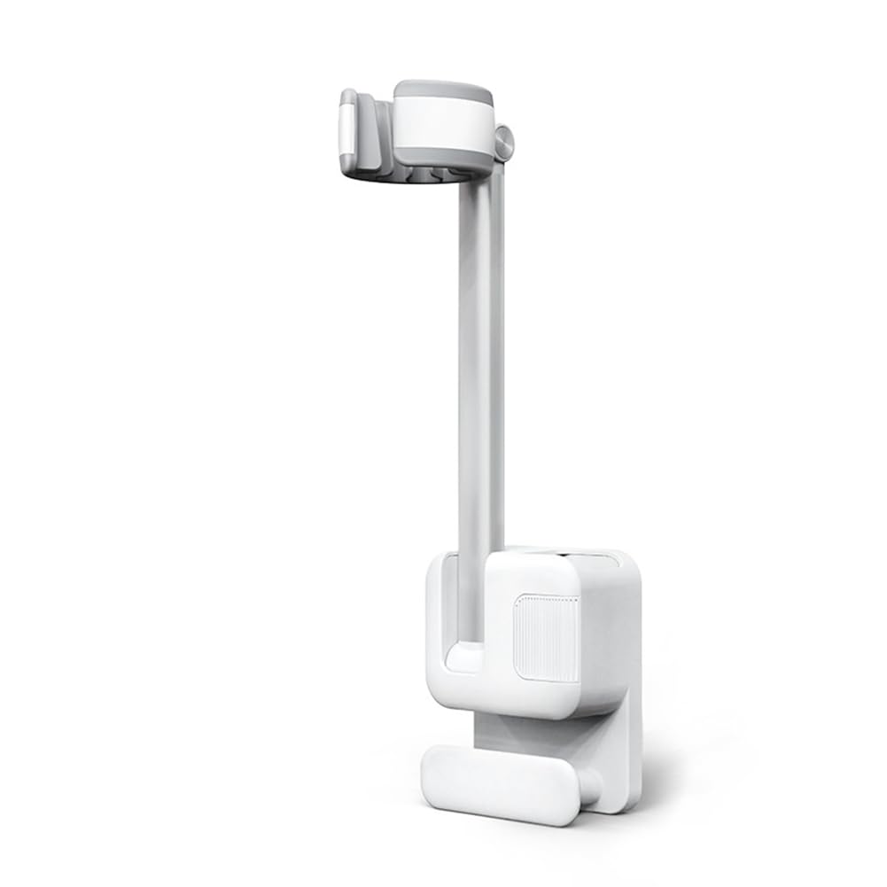 Osmond Hair Dryer Stand Hair Dryer Stand Wall Blow Dryer Holder Hair Dryer Holder Free White