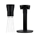Normcore WDT Distribution Tool V2.1 with Stand - 0.23mm 8 Prong Espresso Distribution Tool - Magnetic Coffee Stirrer with 16 Extra Needles