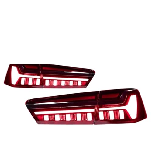 Feu arrière pour A6 C7 2012-2015 bloc optique arrière avec clignotant LED