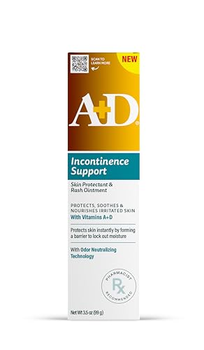 A+D Incontinence Skin Protectant & Rash Ointment 3.5oz
