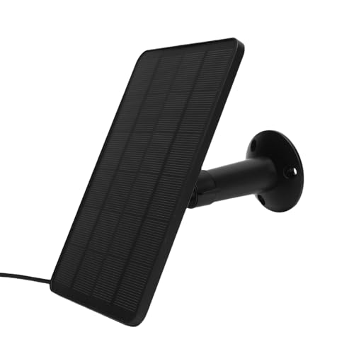 Chargeur de panneau solaire de sonnette vidéo 10W pour caméra extérieure 2K - 3