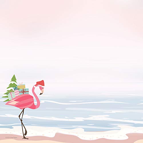 Great Papers! Merry Flamingo Letterhead, 8.5" x 11", 80 Count (2019105)