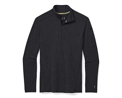 Smartwool Merino 250 Base Layer 1/4 Zip Charcoal Heather MD