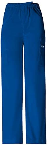 Cherokee Scrub Pants for Men Cargo Nursing Bottom with Zip Fly, 7 Pockets, Elastic Waist & 2-Way Stretch Fabric – 4243