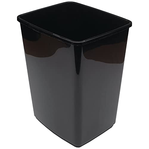 2Work Swing Bin Base Only 10 Litre Plastic Black 2W02385