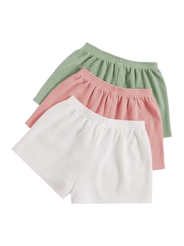 Image of SOLY HUX Women's Summer Shorts 3 Packs Casual Comfy Shorts Sets