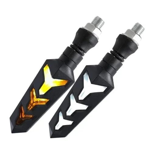 Freno luces trasero para rutas nocturnas en moto con intermitentes de flujo continuo